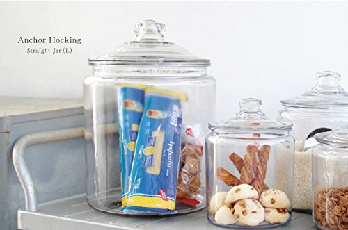 Amazon｜Anchor Hocking アンカーホッキング｜ストレートジャー L（7.6